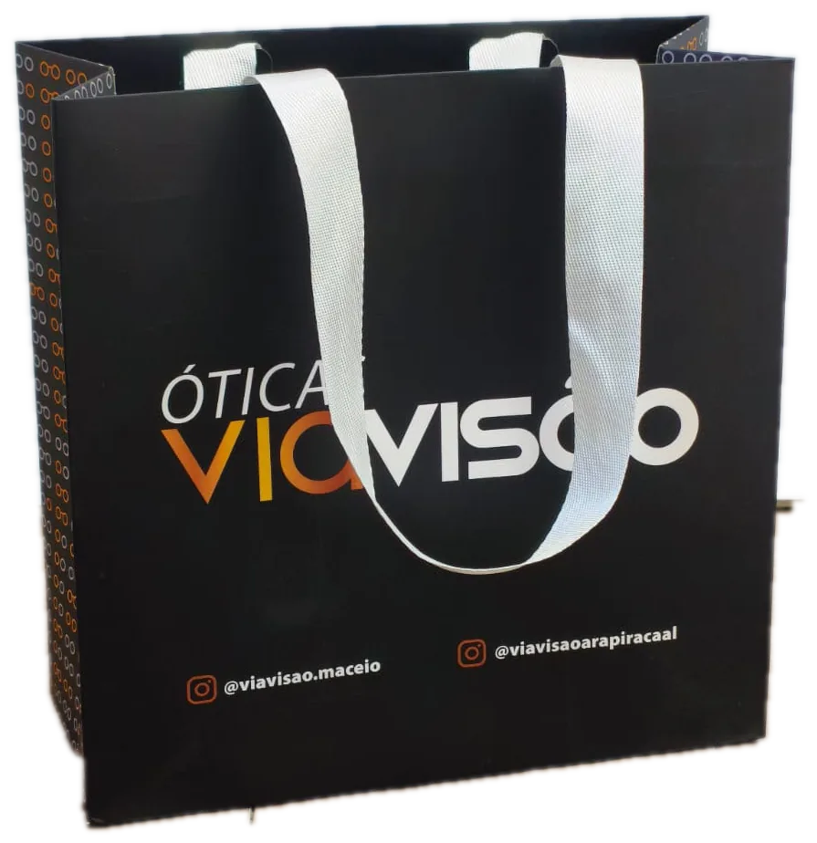 Sacola personalizada para ótica